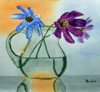 Flowers in jug